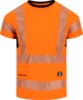 Hi-vis womens T-shirt 1 Fluor Orange/Black Wenaas  Miniature