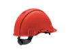 Helmet 3M G3000N Vent Ratchet 3 Red Wenaas  Miniature