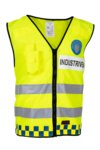 Hi-vis vest til industri, sundhed og sikkerhed 1 Wenaas Small