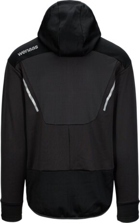 Stretch fleecejacket with hood 2 Wenaas