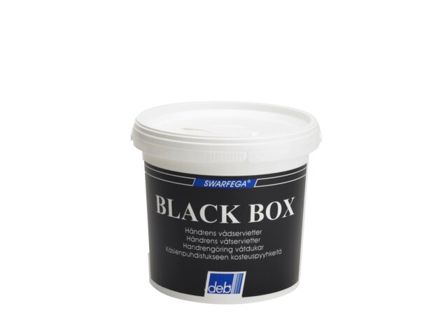 Napkins Deb Black Box 150Pck 1 Wenaas