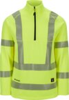 Hi-vis trøje med 1/2 lynlås 1 Wenaas Small