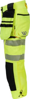 HiVis piratbukse stretch 3 Wenaas Small