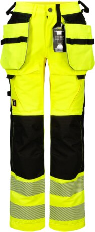 Women's Hi Vis Stretch Work Cargo Pants