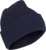 Iglo Beanie Hat Knitted 1 Navy Blue Wenaas  Miniature