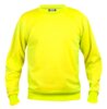 Sweater Clique Basic Roundneck 1 Flouresent yellow Wenaas  Miniature