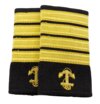 Badge with 4 stripes + anchor 1 Wenaas Small