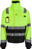 HiVis Pilot Jacket winter 1 Fluorine Yellow/Black Wenaas  Miniature