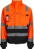 HiVis Pilot Jacket winter 1 Fluor Orange/Black Wenaas  Miniature