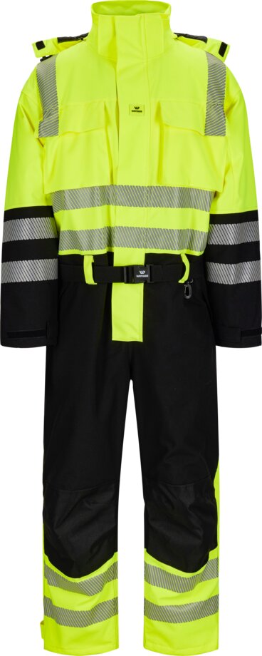 Hivis shellcoverall stretch 1 Wenaas