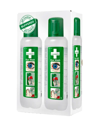 Eye Wash Cederroth 2x500ml Wenaas Medium