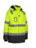 Hi-vis parkas 1 Fluorine Yellow/Black Wenaas  Miniature