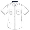 Shirt Work reg men SS 1 Wenaas Small