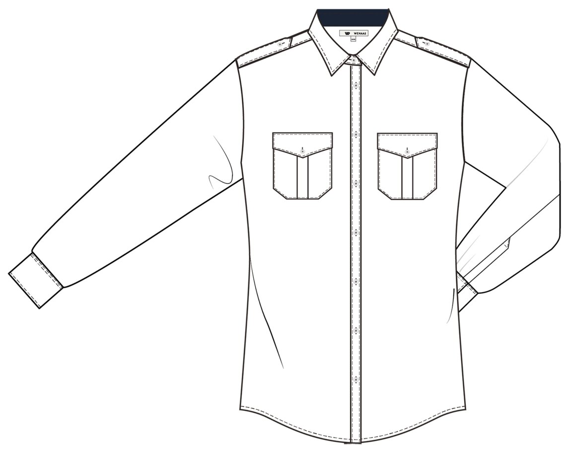 Shirt Work ladies LS 4 Wenaas