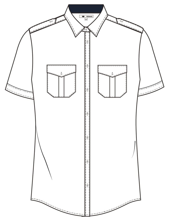 Shirt Work ladies SS 4 Wenaas