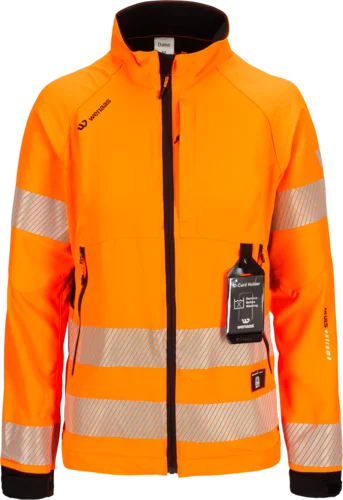 Hi-vis Stretchjakke til kvinder, Klasse 2 Wenaas Medium