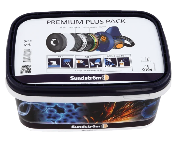 Mask Premium+ Pack ABEK1P3 Wenaas Medium