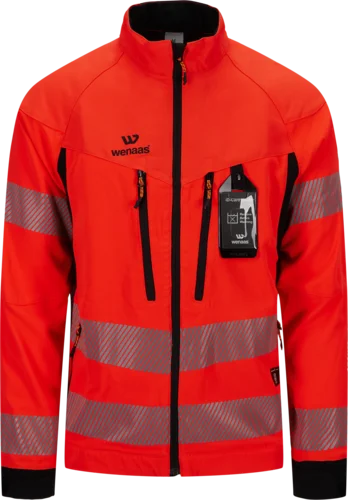 Hi-vis mens stretch jacket, class 3 Wenaas Medium