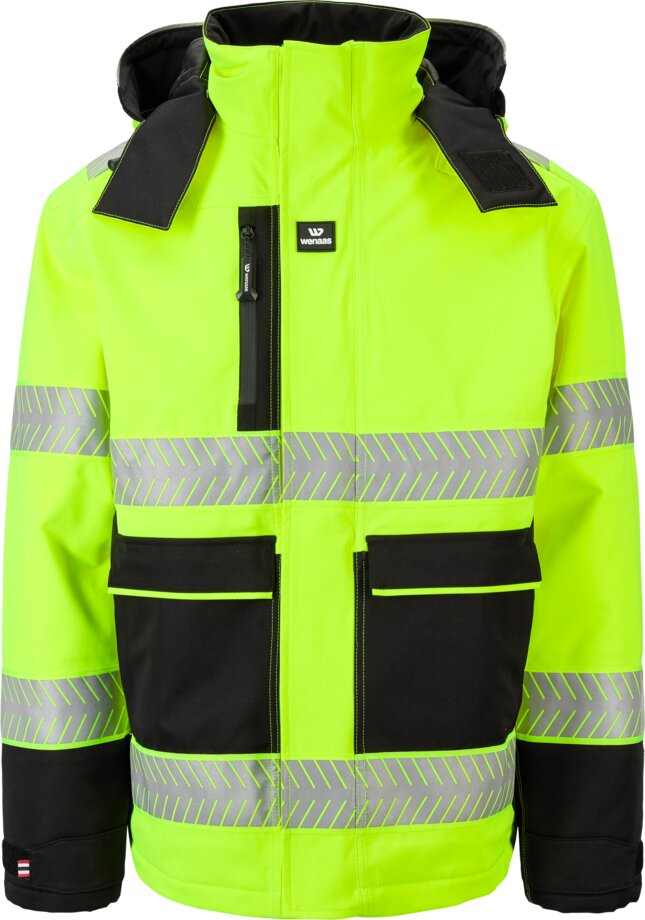 Mens winterjacket hivis 1 Wenaas