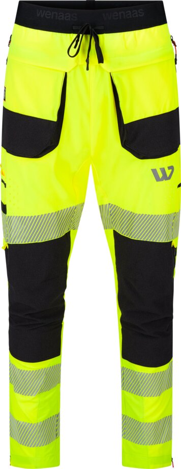 Hi-vis stretch trousers 1 Wenaas