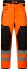 Mens winter trouser multinorm 1 Fluor Orange/Black Wenaas  Miniature