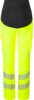 Pregnancy trouser hivis 1 Fluorine Yellow/Black Wenaas  Miniature