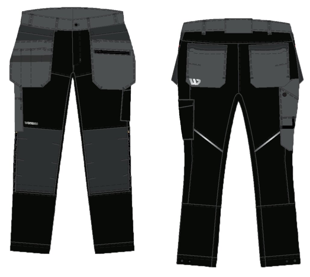 Nero stretchbukse dame 1 Wenaas