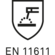 EN ISO 11611 - Welding and allied processes. Certified protective clothing.