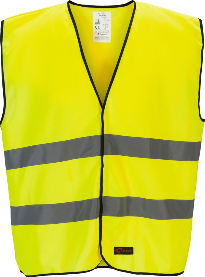 HiVis Car Vest 203-G-Ret 1 Wenaas