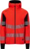 HiVis hettejakke 1 Fluoriserende rød/svart Wenaas  Miniature