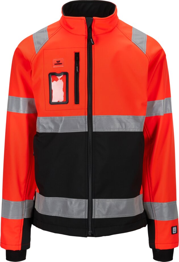 Softshell-jack met goede zichtbaarheid 1 Wenaas