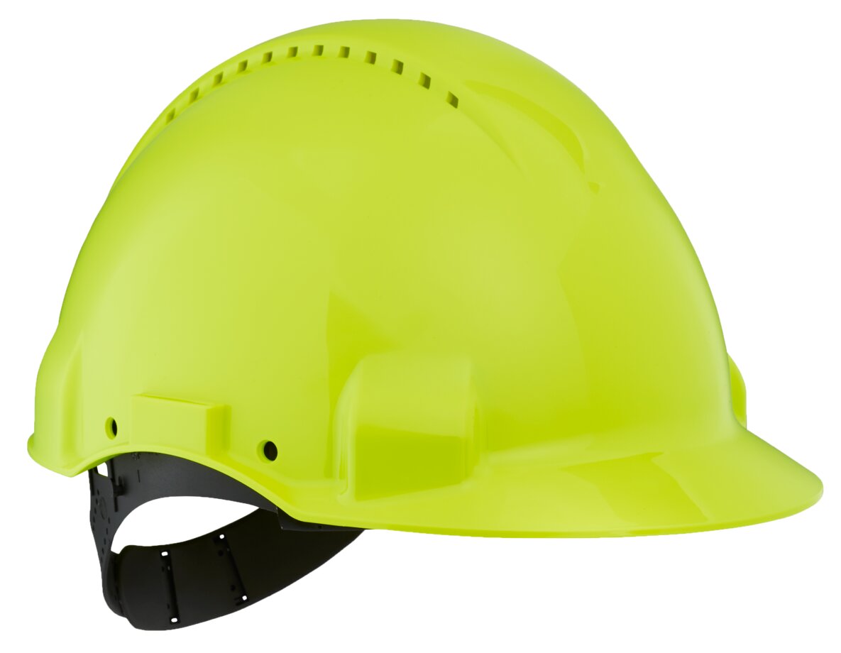 Hjälm 3M G3000 Ventilerad Fluo 1 Wenaas