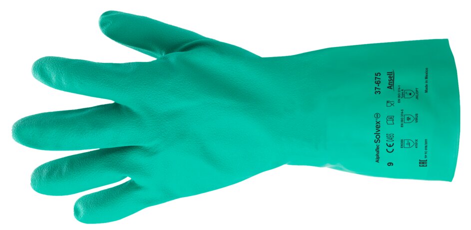 Glove AlphaTec Solvex 37-675 Wenaas