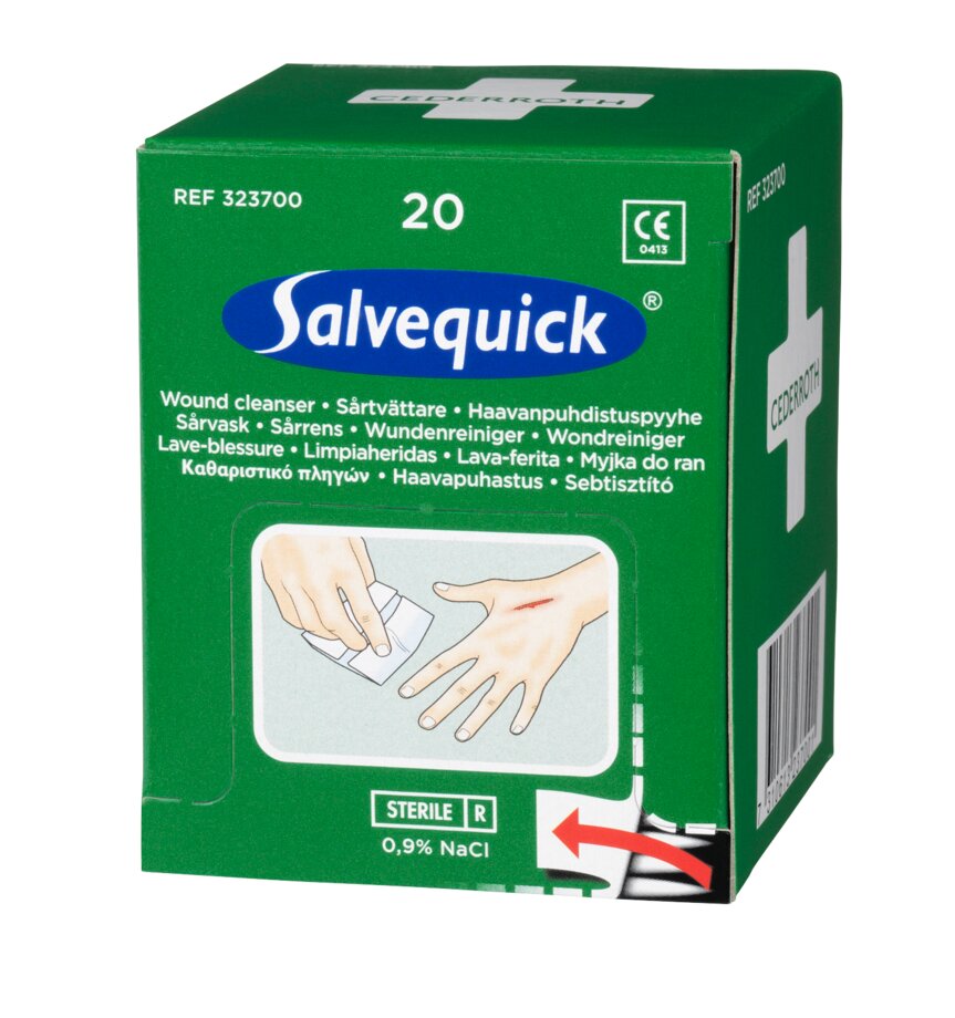Wound Napkins Salvequick 20Pck 1 Wenaas
