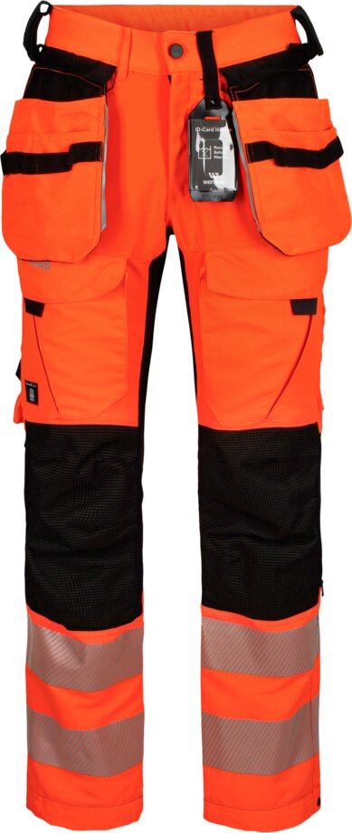Hi-vis mens stretch trousers, class 2 1 Wenaas