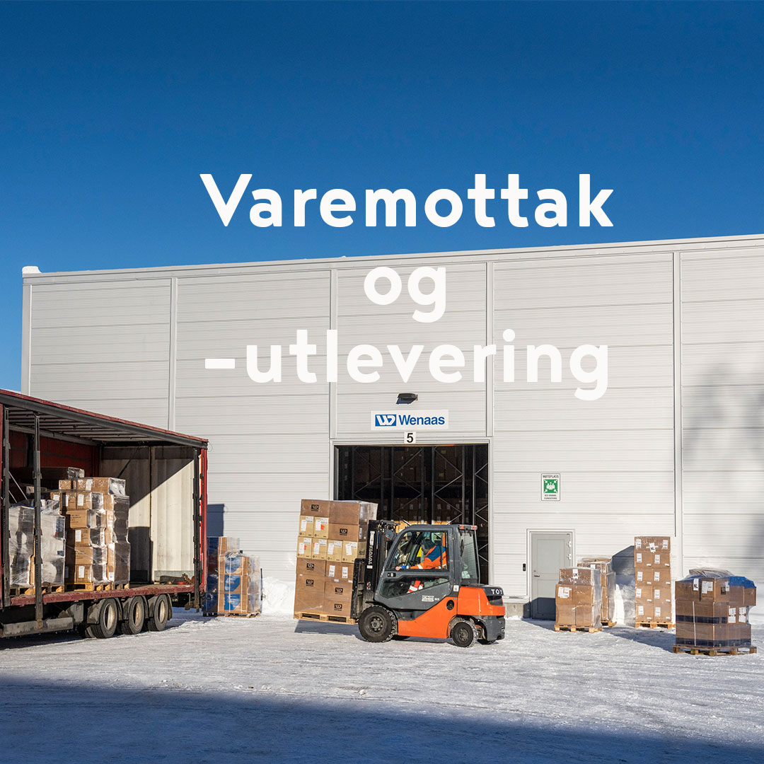 
• Port for containerlossing.
• Port for pallemottak.