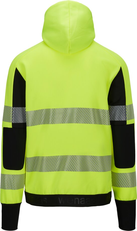 Hi-vis hooded jacket 2 Wenaas