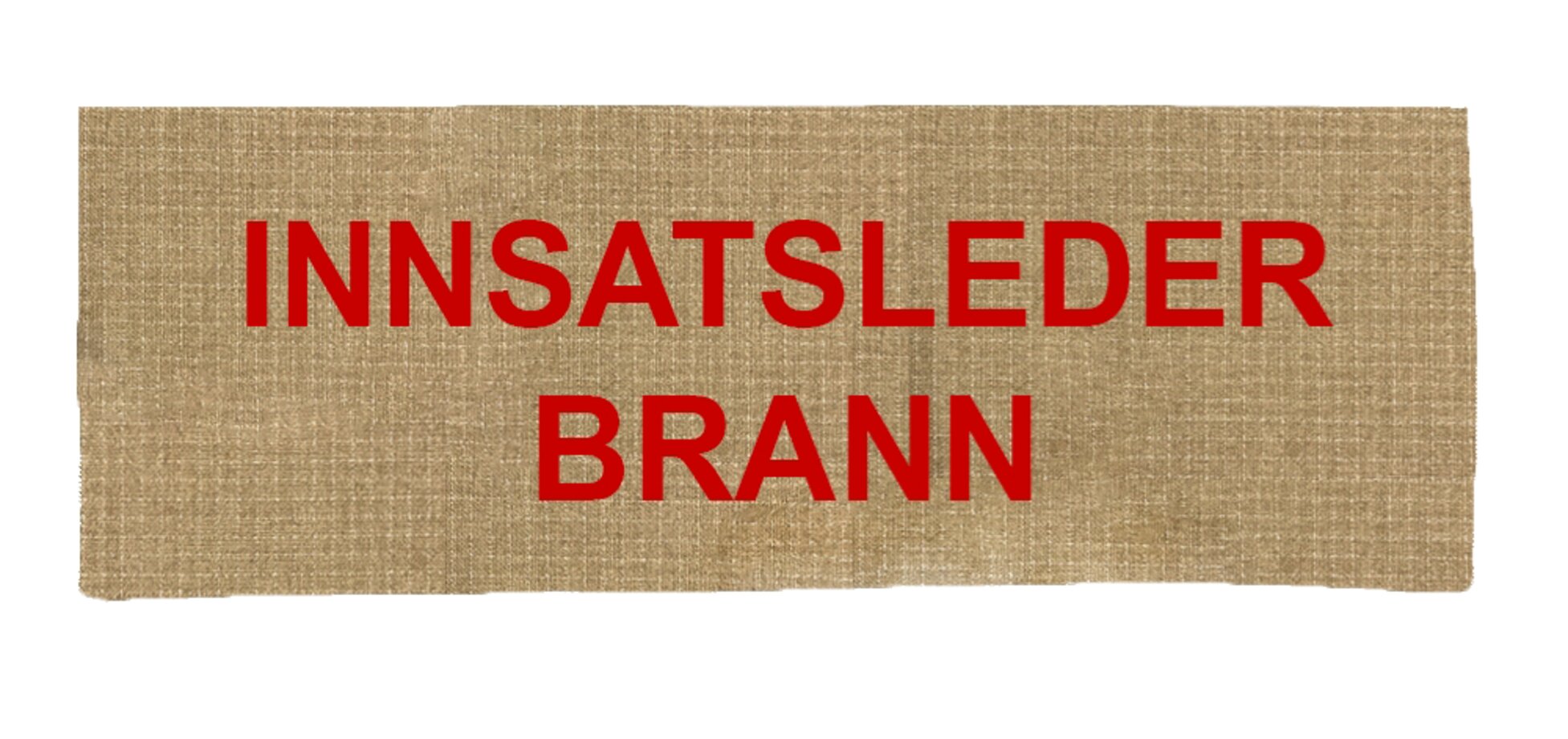 Text panel 14X40cm, PBImax, velcro 1 Wenaas