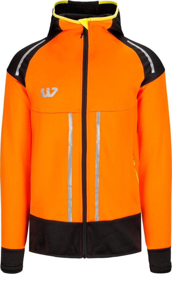 Stretch fleecejakke m/hette 1 Wenaas