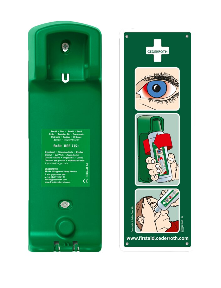 Wall Bracket Eye Wash 1 Wenaas