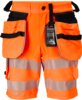 Hi-vis shorts, class 1 1 Fluor Orange/Black Wenaas  Miniature