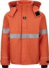 Mens FR winter jacket 1 Orange Wenaas  Miniature