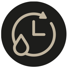 Hurtigtørkende symbol