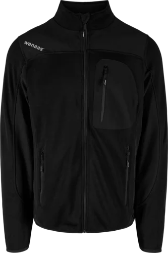 GEBREIDE JAS MET SOFTSHELL CONTRAST Wenaas Medium