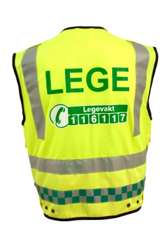 Waistcoat ambulance 07 EN20471 Wenaas Medium