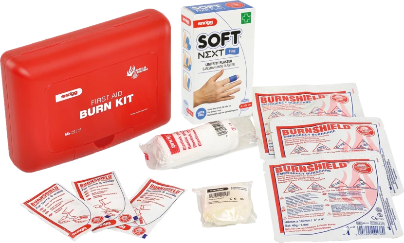 EHBO-doos Snøgg First Aid Burn Wenaas Medium