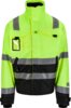 HiVis Pilot Jacket winter 2 Fluorine Yellow/Black Wenaas  Miniature