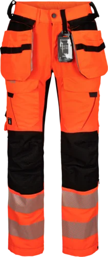 Hi-vis mens stretch trousers, class 2 Wenaas Medium