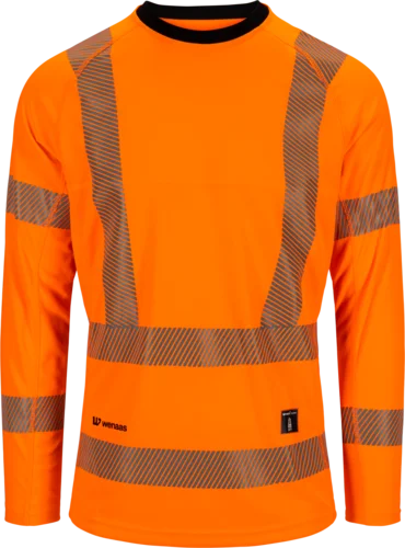 Hoge zichtbaarheid T-shirt met lange mouwen Wenaas Medium