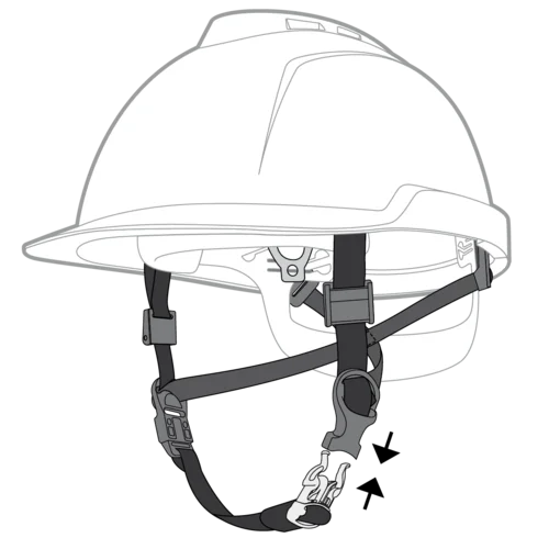 Hakestropp Universal 4Pkt MSA Wenaas Medium